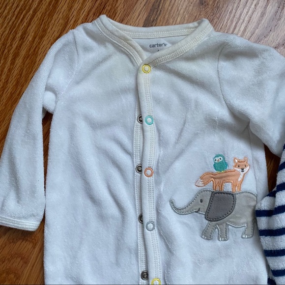 Carter’s 6 months footie pjs - Picture 2 of 8